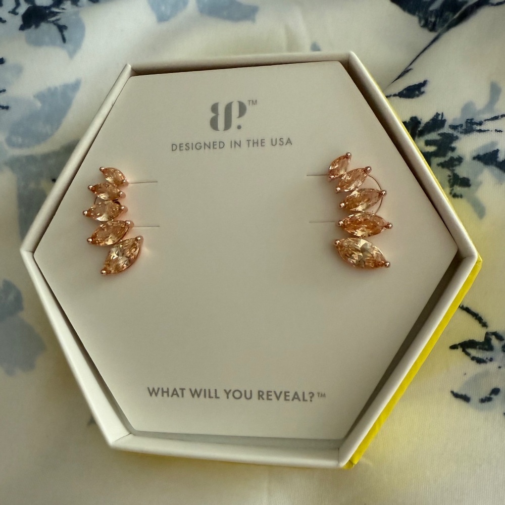 Bomb Party - Earrings - Smokey Topaz